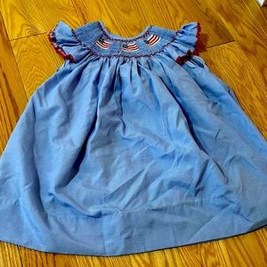 Hand smocked USA size 18mo-2yrs
